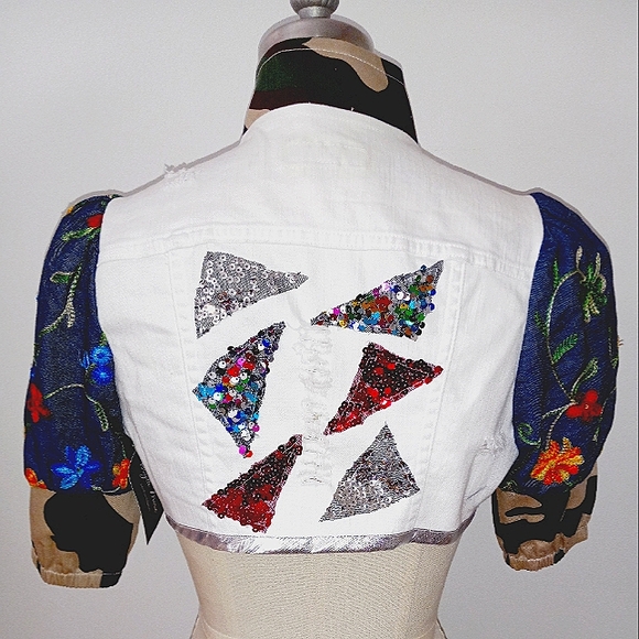 Up Cycle Denim Jacket - Picture 2 of 4